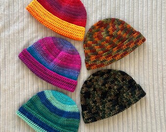 Crochet Beanies (Pre-Made/Ready to Ship)