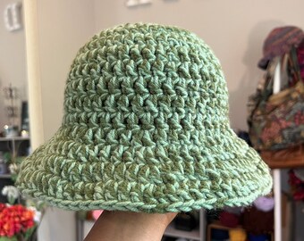 Crochet Bucket Hat with 2-3 Colors (Custom)