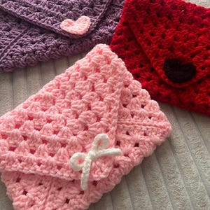 Crochet Book Sleeve with Bow and Matching Bookmark (Custom)