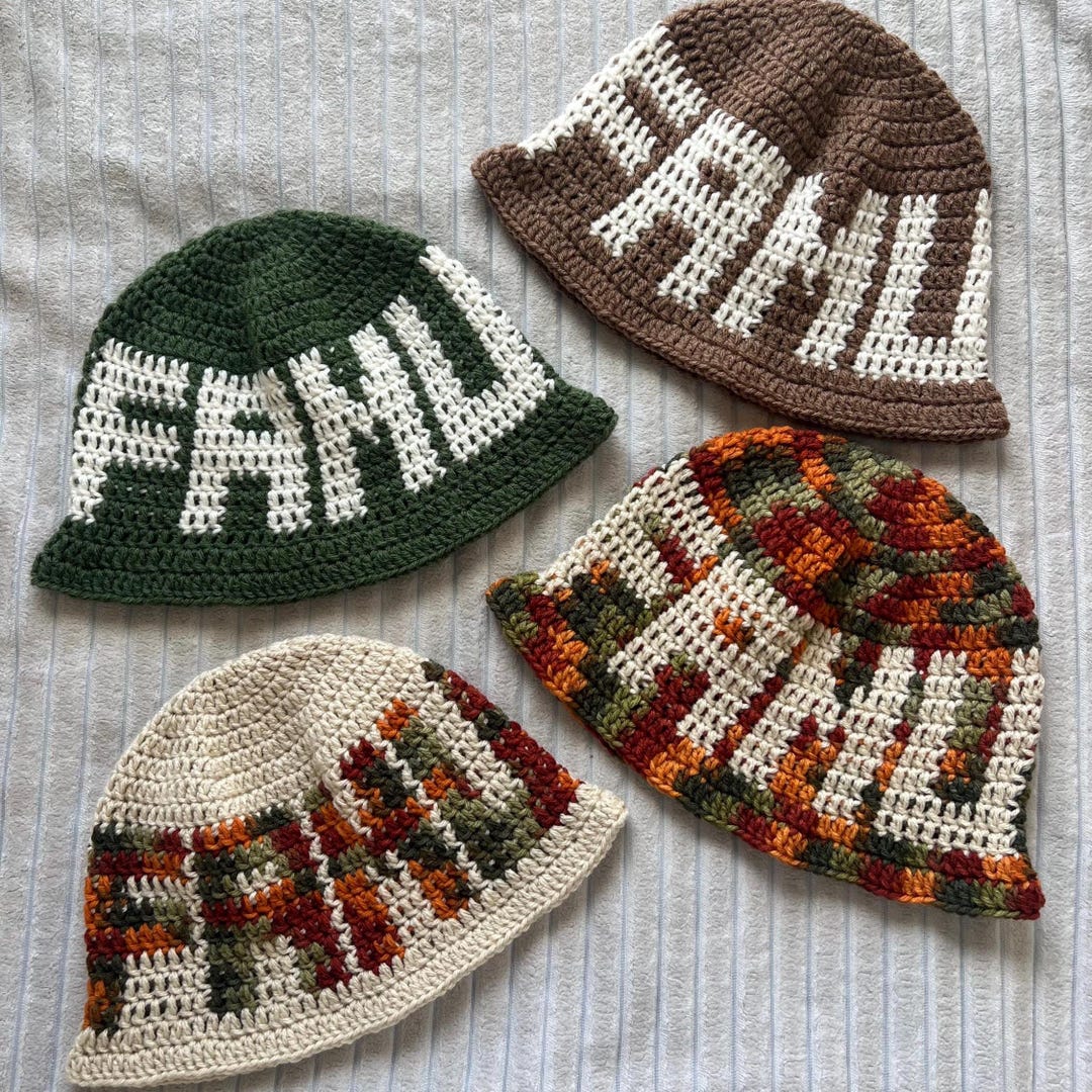 Crochet Bucket Hat - thisisneverthat®