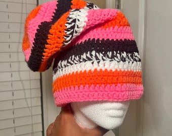 Crochet Slouchy Beanie *No Star or Heart* (Custom)