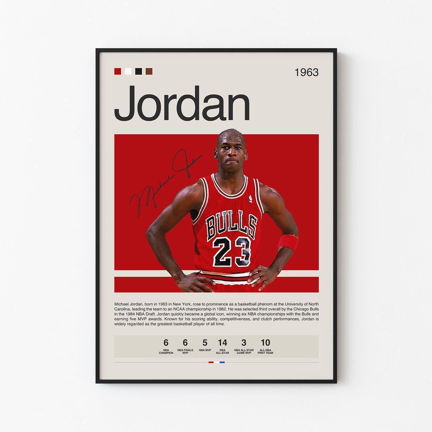 Poster michael jordan wings hot sale