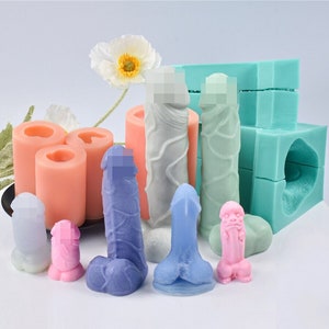 Male Genital Mold, Penis Mold, Dick Mold, High Quality Food Grade Silicone,  Body Candle Mold, Cake Mold, Handmade Soap Mold, DIY Diffuser 