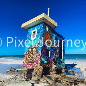 Holbox Graffiti Ruin
