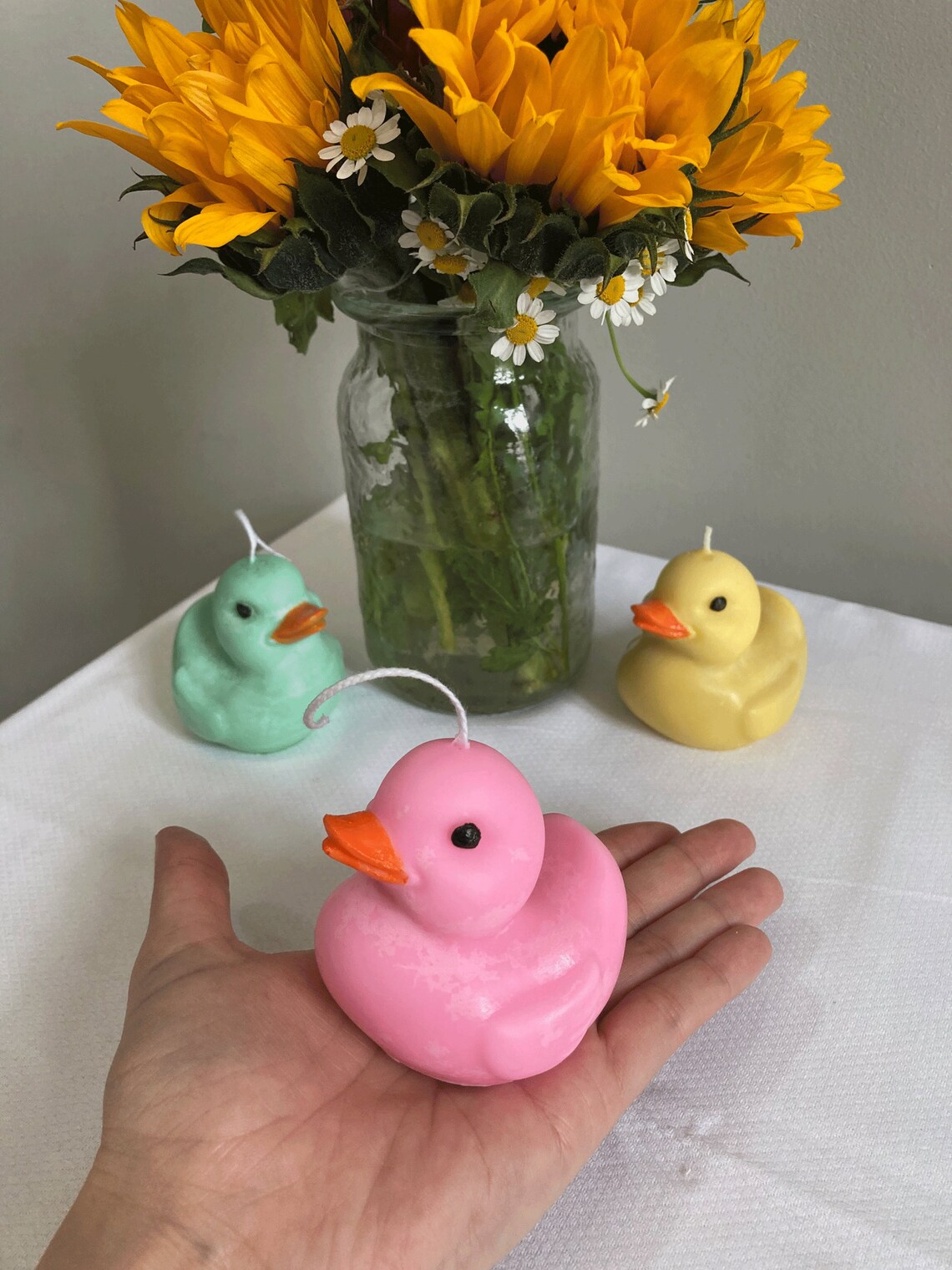 Rubber Duck Candles, Ducks, Duckie, Ducky, Bath, Tub Duck, Yellow Etsy