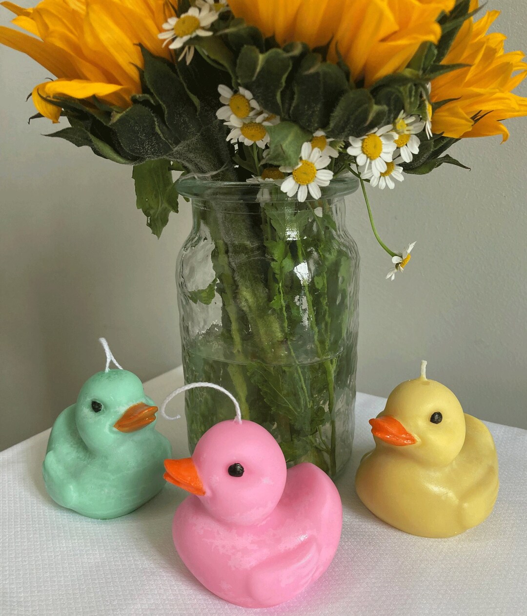 Rubber Duck Candles, Ducks, Duckie, Ducky, Bath, Tub Duck, Yellow Etsy