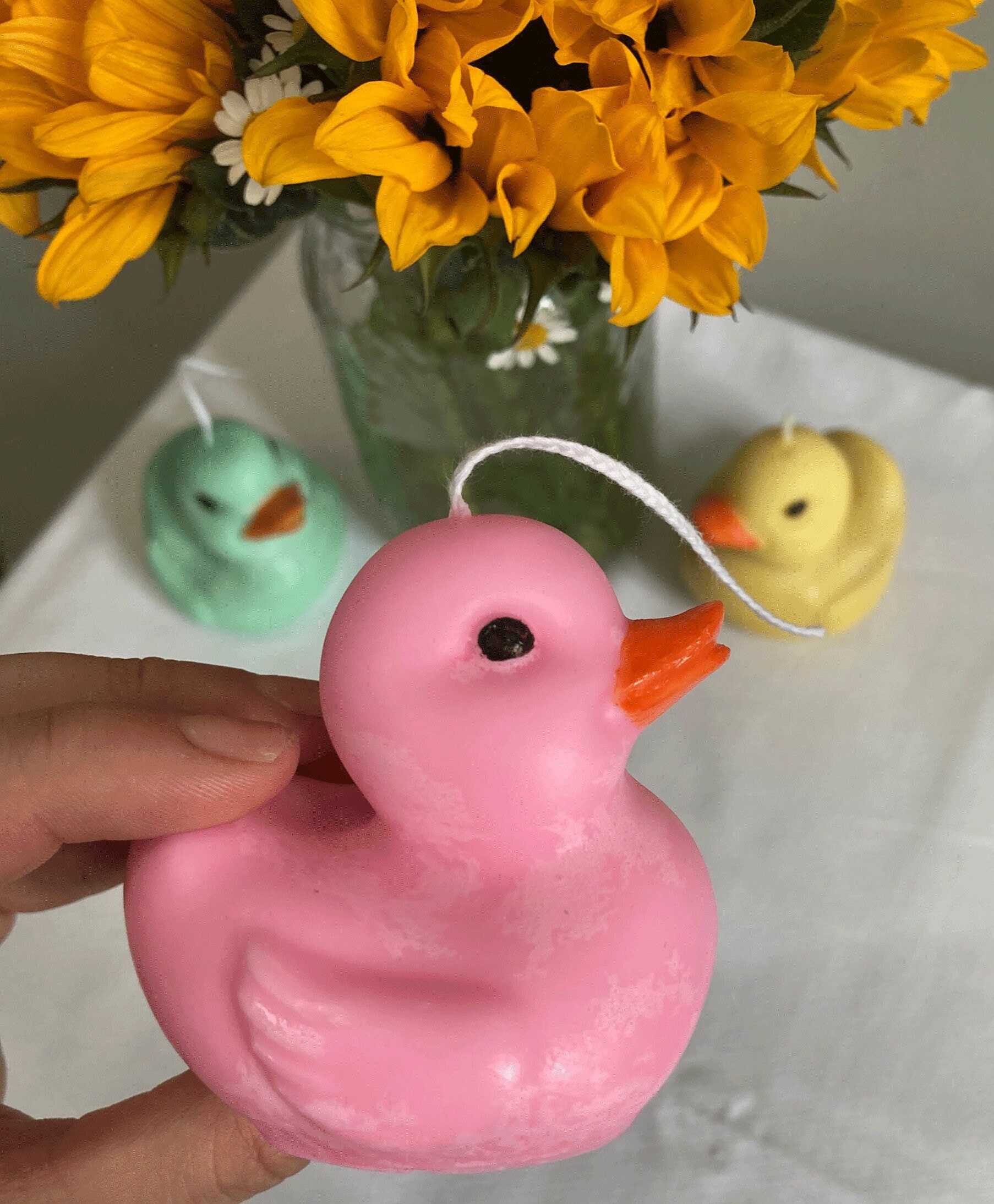 Rubber Duck Candles, Ducks, Duckie, Ducky, Bath, Tub Duck, Yellow Etsy