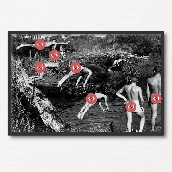 Nude at River Photo - Etsy Australia