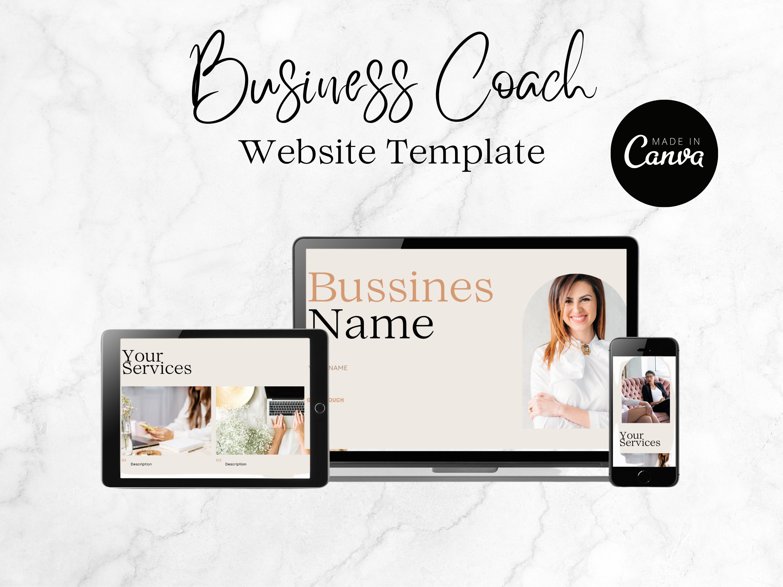 Business Coach Website Template Canva Website for Business Coach Business Coach Website Template Canva Website for Business Coach