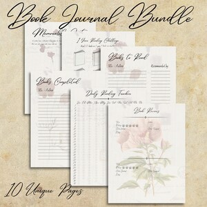 Book Journal - Floral