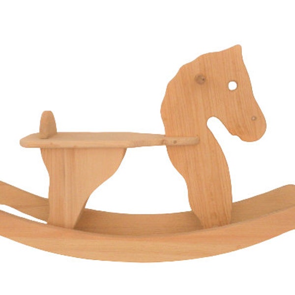 Cheval à bascule en bois, jouet à bascule pour enfants, balançoire à cheval en bois, cheval à bascule de pépinière, cadeau de cheval à bascule, cheval à bascule classique, chaise de cheval