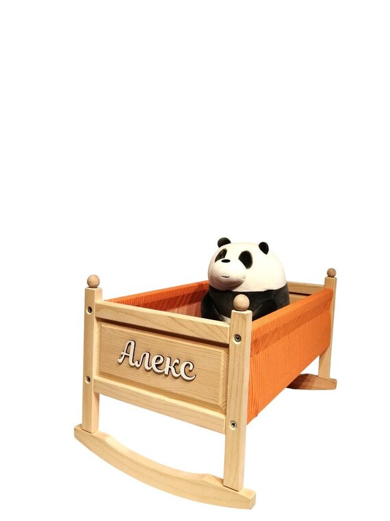 Doll cradle, Wooden Babydoll Crib, Doll furniture, Gift for daughter, Large  Doll Cradle, Wood Doll Bed, Cradle for Dolls, Baby Doll Bed