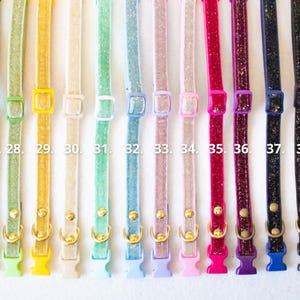 Collars for puppies and small dogs - Velvet image 3