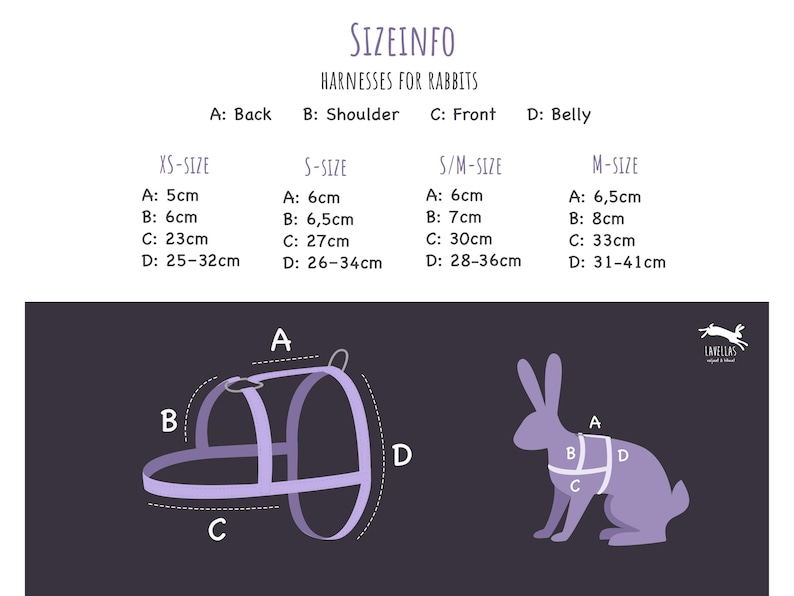 Harness for rabbits - Unique model for rabbits image 3