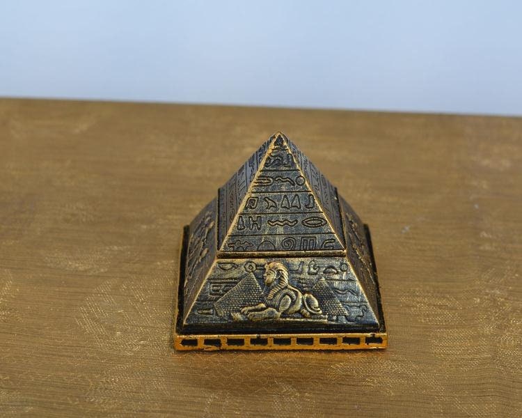Egyptian Metal Pyramids Pieces/set-architectural Souvenir Souvenir Urn ...