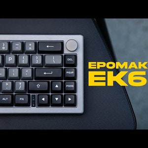Custom Keyboard. Customize your own epomaker EK68. 8 keycap options and 5 switch options. High quality budget 65% custom keyboard.