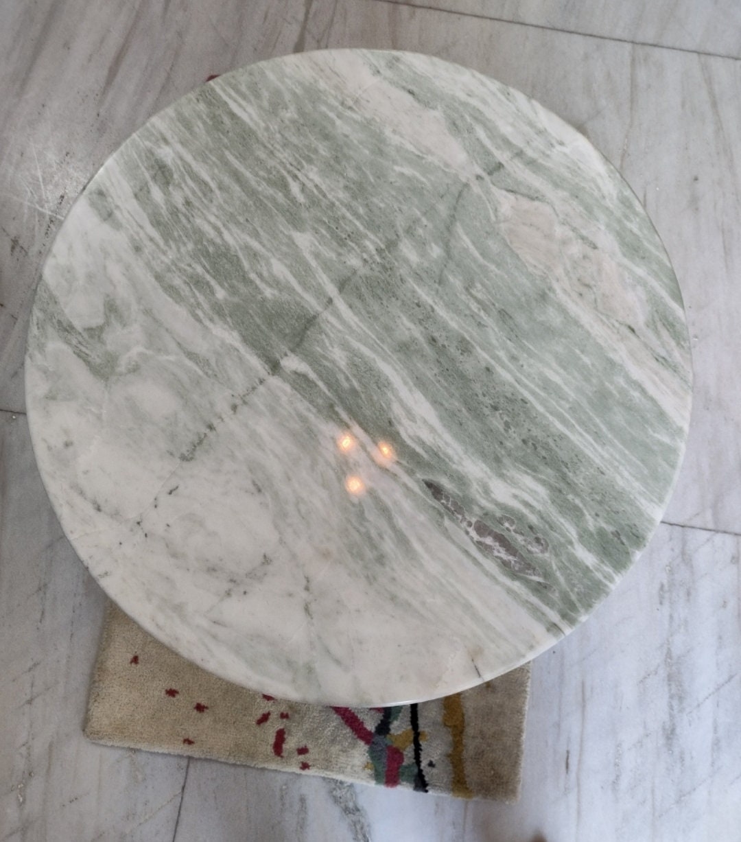 Green Onyx Marble Coffee Table Side Table marble Living Room Etsy