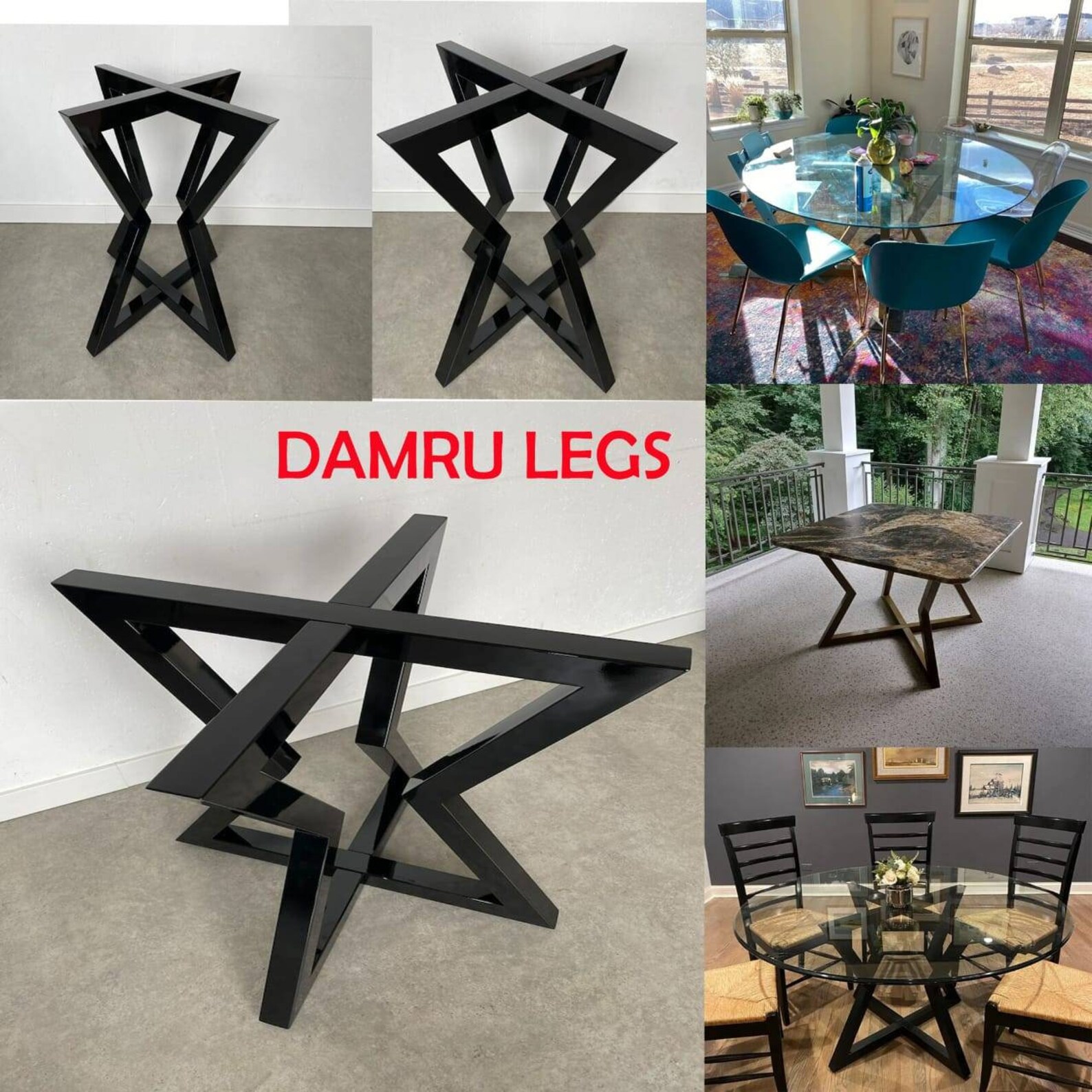 Black Epoxy Table/ Round Epoxy Table, Coffee Table, Center Table