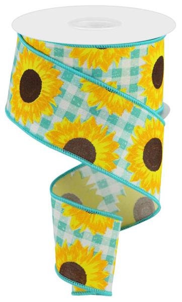 sunflower ribbon品 Amazon.com: Generic AnyDesign 4 Rolls Honey Bee Wired Ribbon