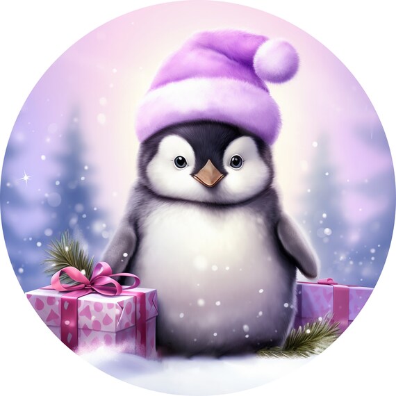 Snowing and Lavender Hat Box Snowing and Lavender Hat Box