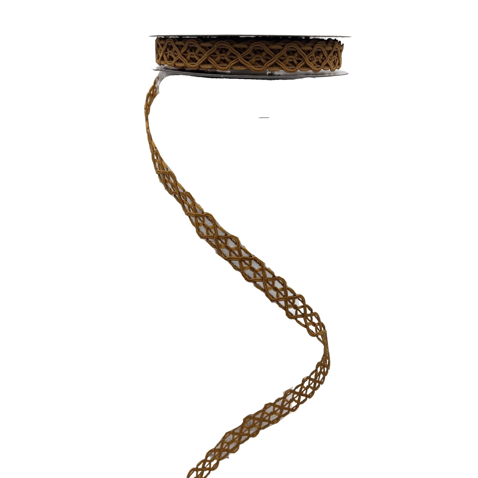 5/8" x 10 yd. Wired Ribbon-Open Weave Trim-RN586190