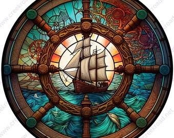 Solid Brass Pirate's Den Ships Wall Plaque Solid Brass Pirate's Den Ships Wall Plaque