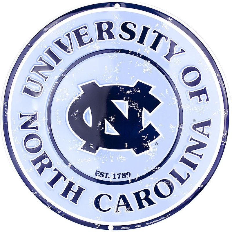 NCAA North Carolina Tar Heels Temporäre Tattoos – 20 Stück, Offiziell Lizenziert
