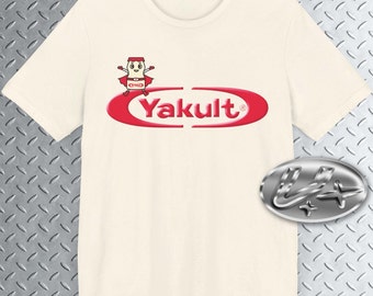 Yakul. Probiotic Milk T-Shirt, Asian Foods Shirt, Japanese Drink Tee
