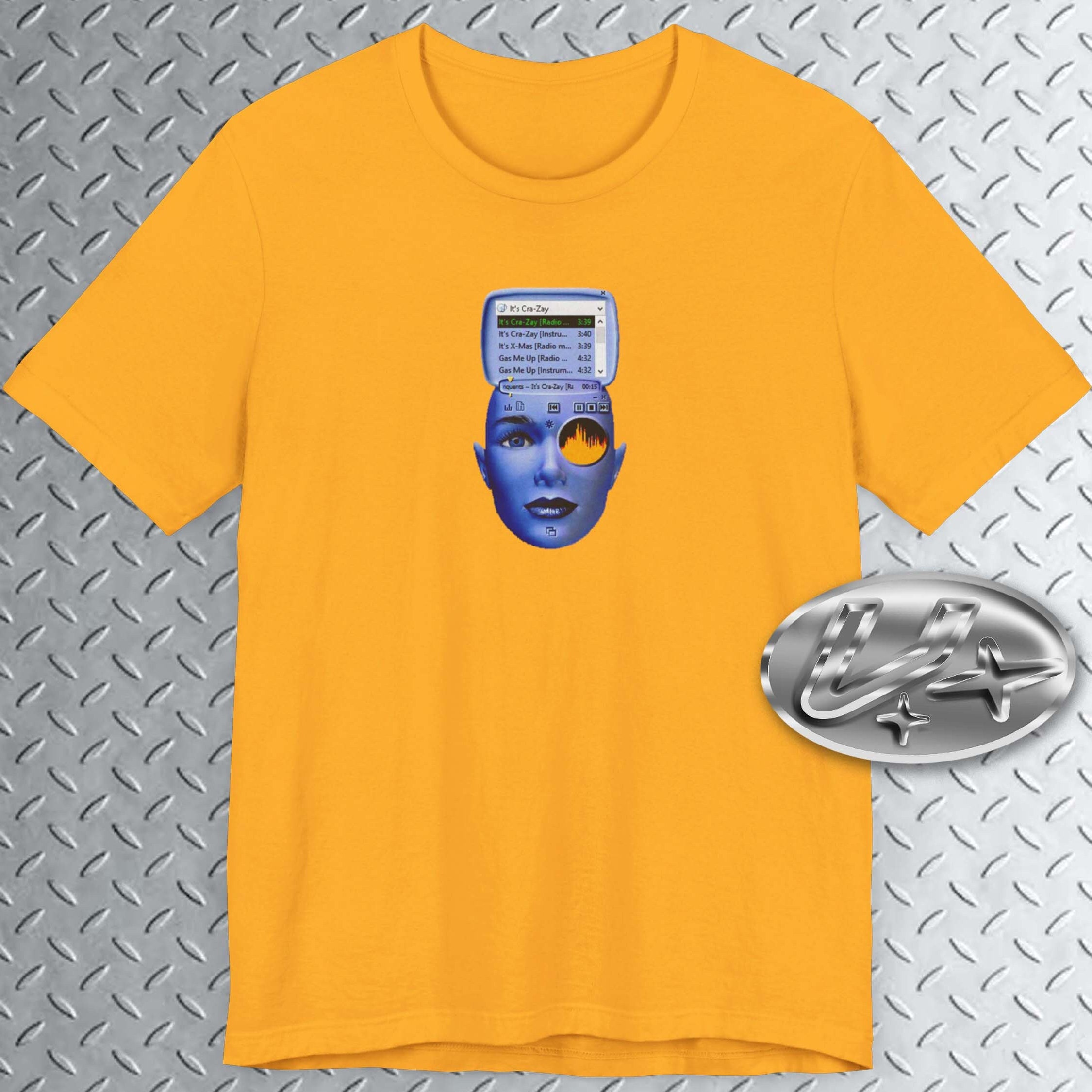 Classic Windows Media Player T-shirt, Y2k Aesthetic, Frutiger Aero