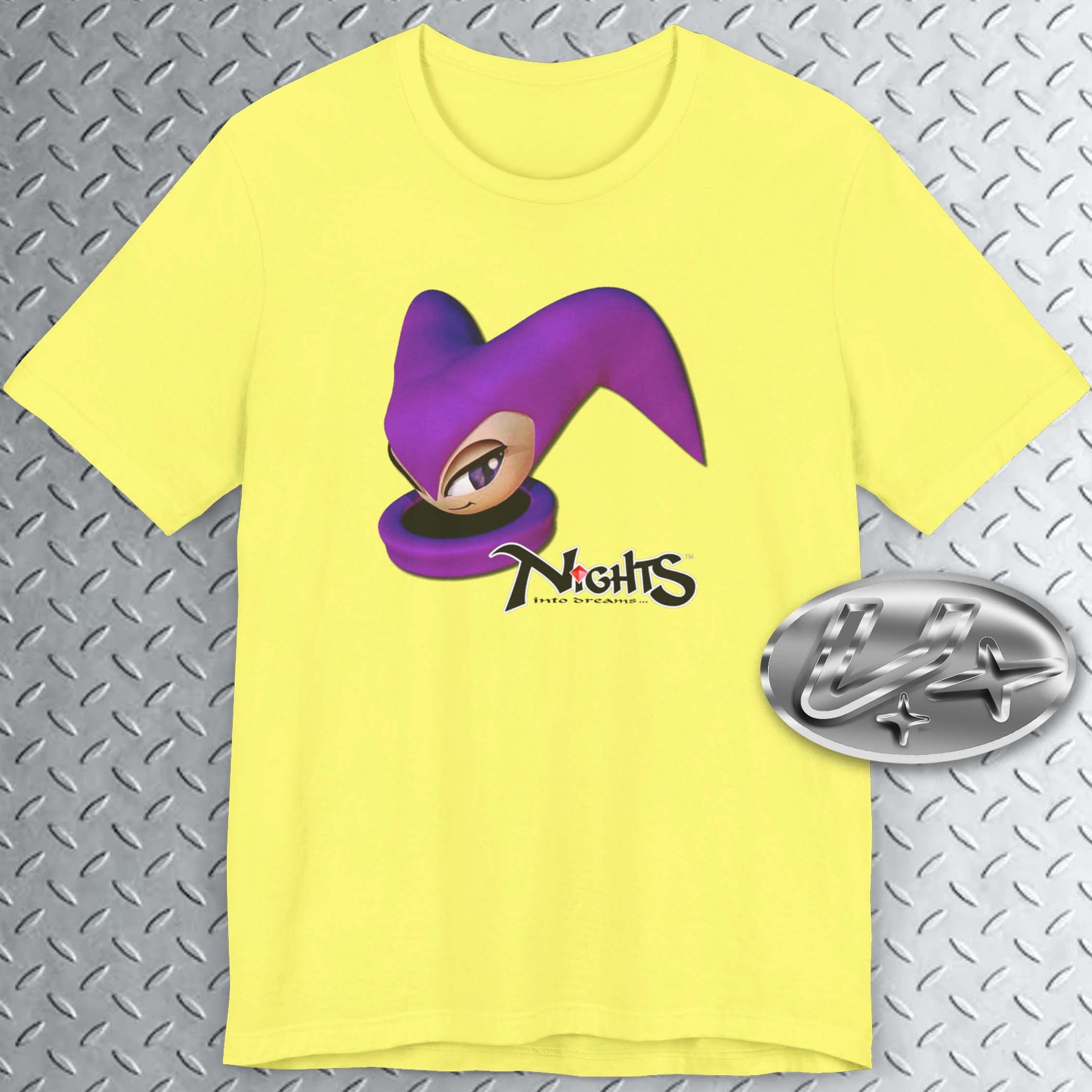 Sega Nights Into Dreams T-Shirt 1996 Size F Free Japan