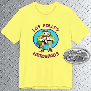 Pollos Chicken Bros. T-Shirt, Breaking B, TV Show Tee, Gus Frig, Better Call S.