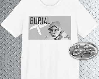 Buria. T-Shirt, Electronic Music Tee, Raw Underground Music, Garage UK, Ambient