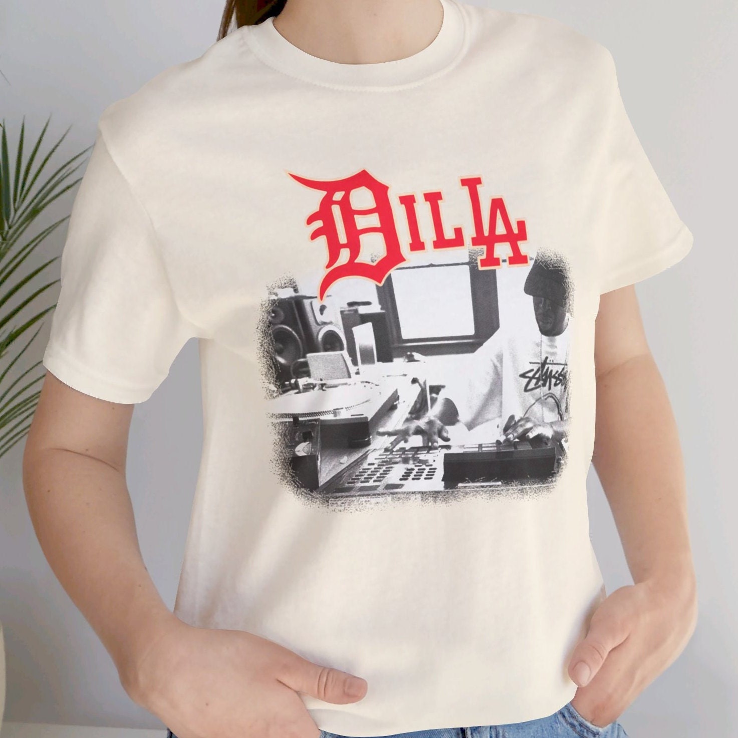 JDee Tシャツ、RIP Dilla、ミュージックTシャツ、ヒップホップシャツ 