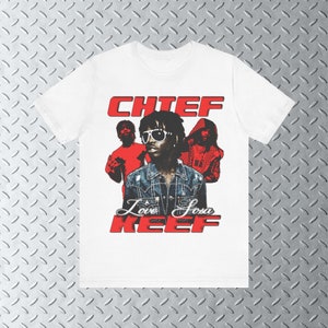 Chief Keef Bootleg Shirt, Vintage Rap Tee, Drill Rapper, Rap t shirt, Trap shirt, Brutalism Graphic Shirt image 6