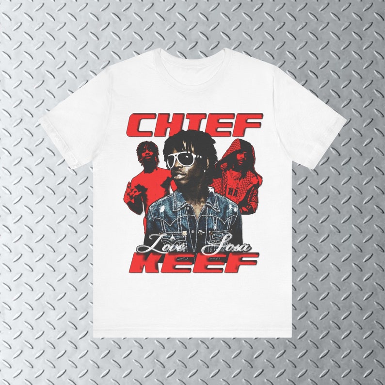 Chief Keef Bootleg Shirt, Vintage Rap Tee, Drill Rapper, Rap t shirt, Trap shirt, Brutalism Graphic Shirt image 6