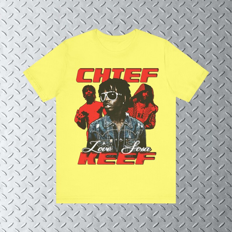 Chief Keef Bootleg Shirt, Vintage Rap Tee, Drill Rapper, Rap t shirt, Trap shirt, Brutalism Graphic Shirt image 9