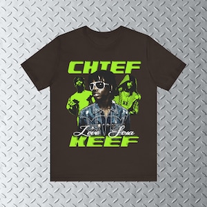 Chief Keef Bootleg Shirt, Vintage Rap Tee, Drill Rapper, Rap t shirt, Trap shirt, Brutalism Graphic Shirt image 8