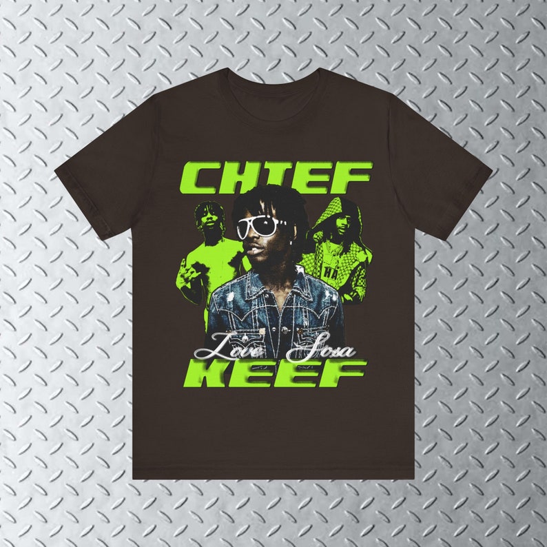 Chief Keef Bootleg Shirt, Vintage Rap Tee, Drill Rapper, Rap t shirt, Trap shirt, Brutalism Graphic Shirt image 8