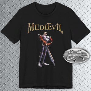 Med Evil T-Shirt, PS1 Classic Tee, Vintage Ps1 T-shirt, Gaming Tee, Action Adventure Game