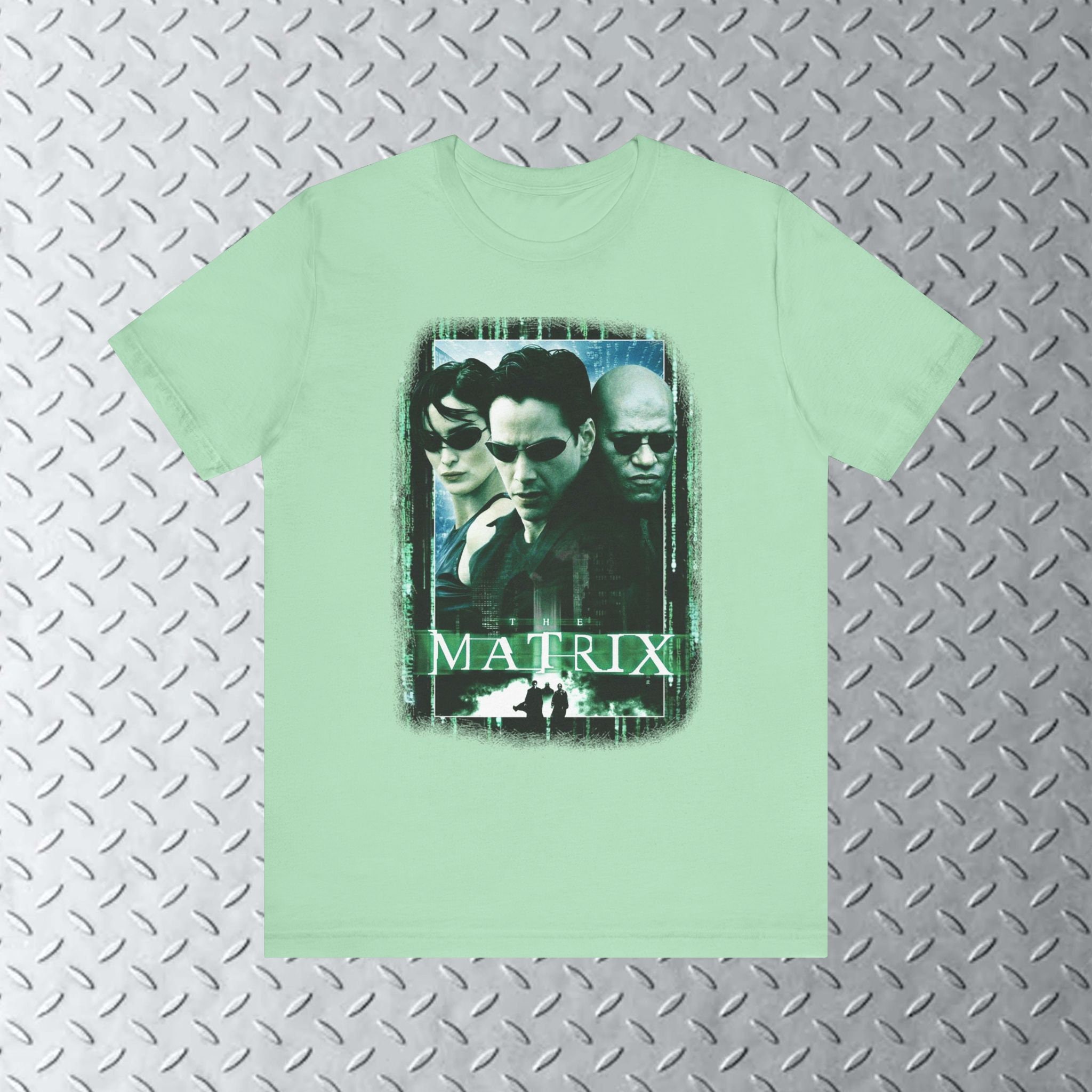 The Matrix T-shirt, Neo Morpheus, Y2k Fashion, Unisex 100% Cotton 