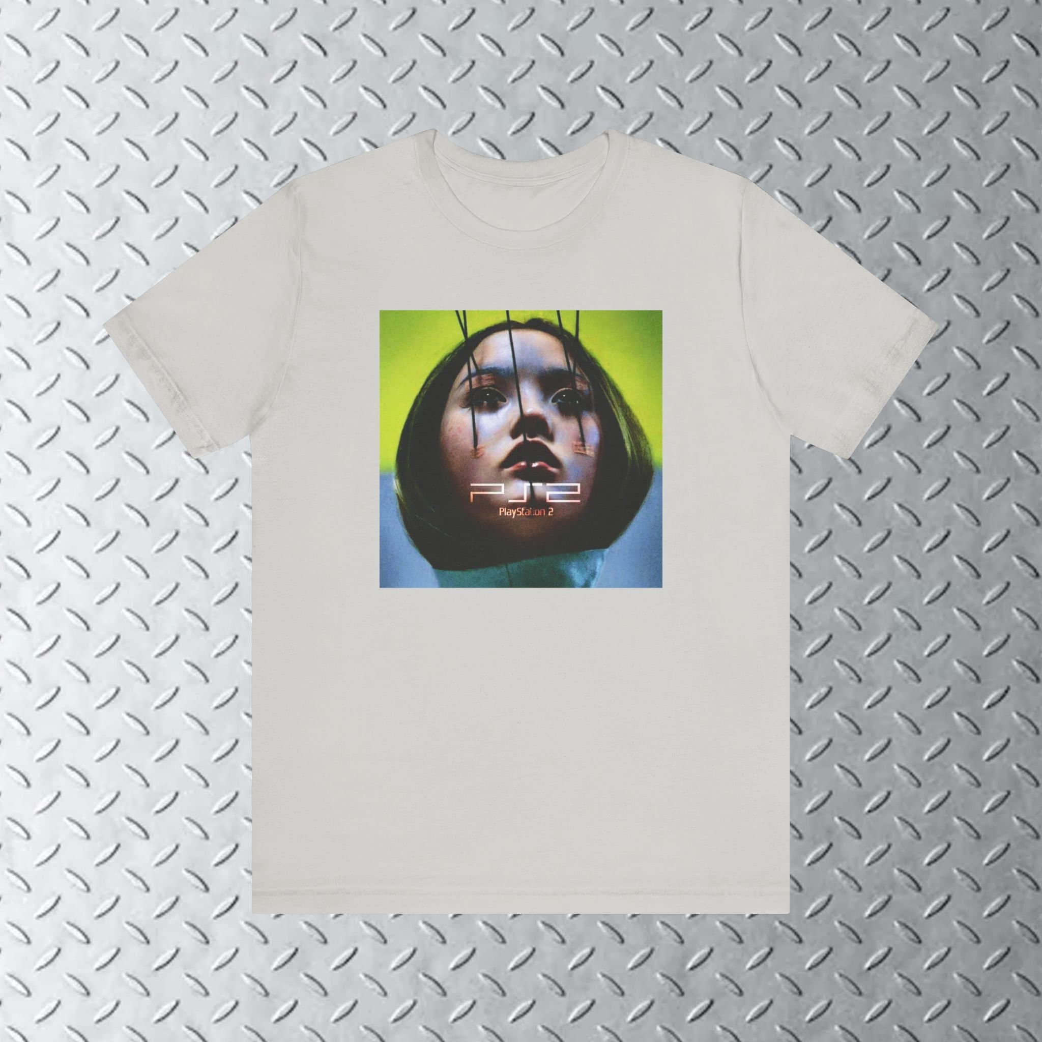 Ps2 Vintage T-shirt, Ps2 Ad Classic Tee, Retro Gaming, 2000s 