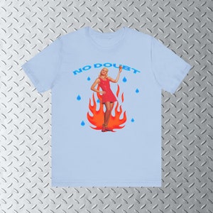 N. Doubt T-Shirt, Gwen Stef. Band Tee, Vintage Music Merch, Pop punk Music, Y2k Music image 10