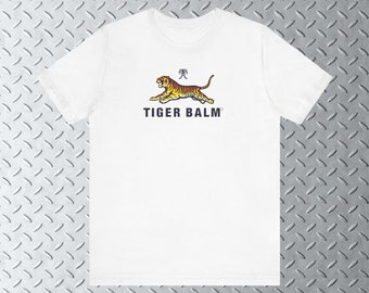 Tiger T-shirt, Tiger Graphic Shirt Unisex 100% Cotton