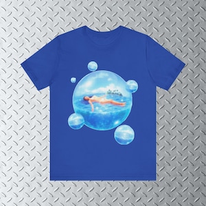 Frutiger Aero Paradise T-Shirt, Y2k Tee, 2000s Fashion, Frutiger Aero Shirt, Y2k Graphic image 8