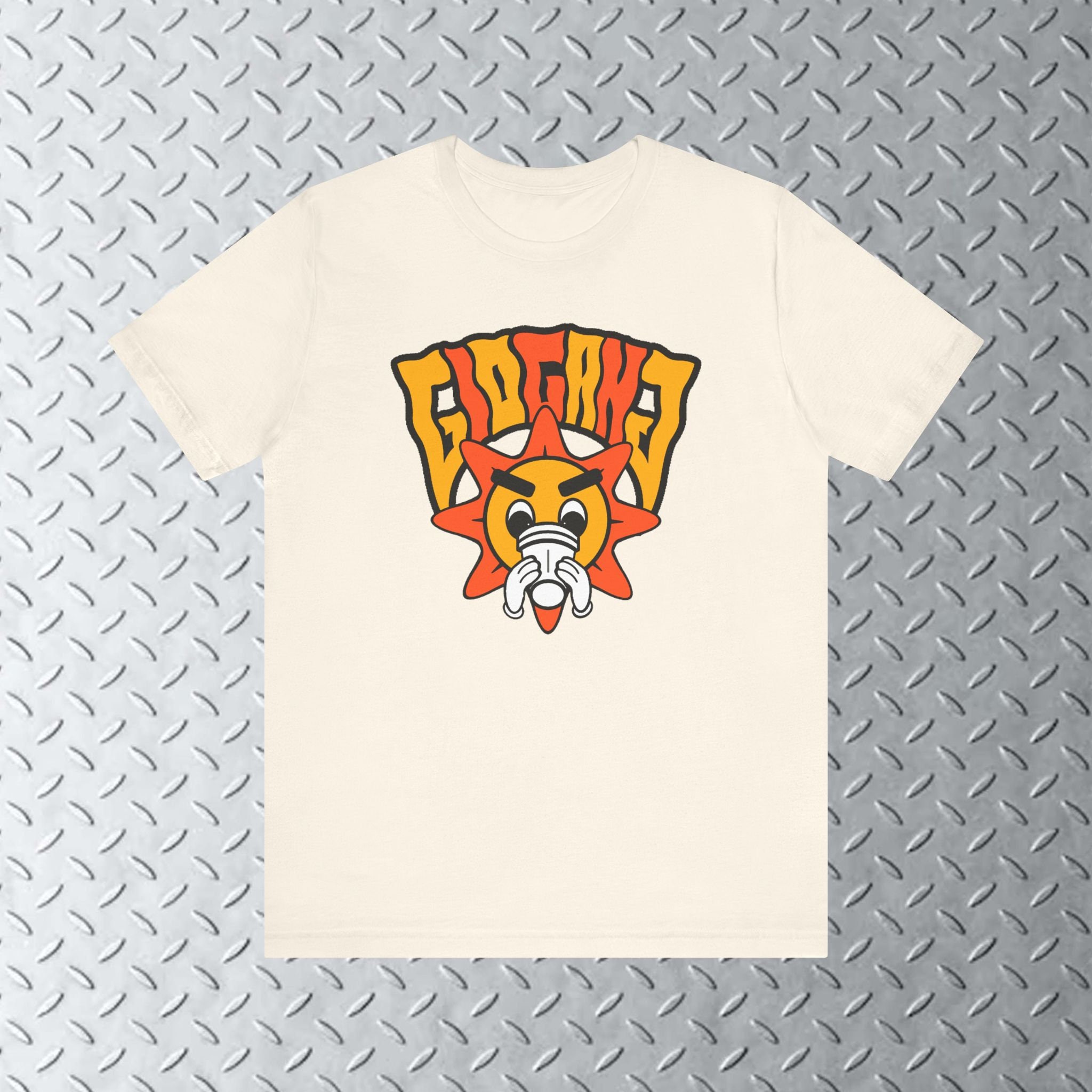 GLOGANG Flaming Glo Tongue ロゴTシャツ パンツ 上下セット T-ADJUST-SLITS-R17 T-shirt with tonal logo embroidery