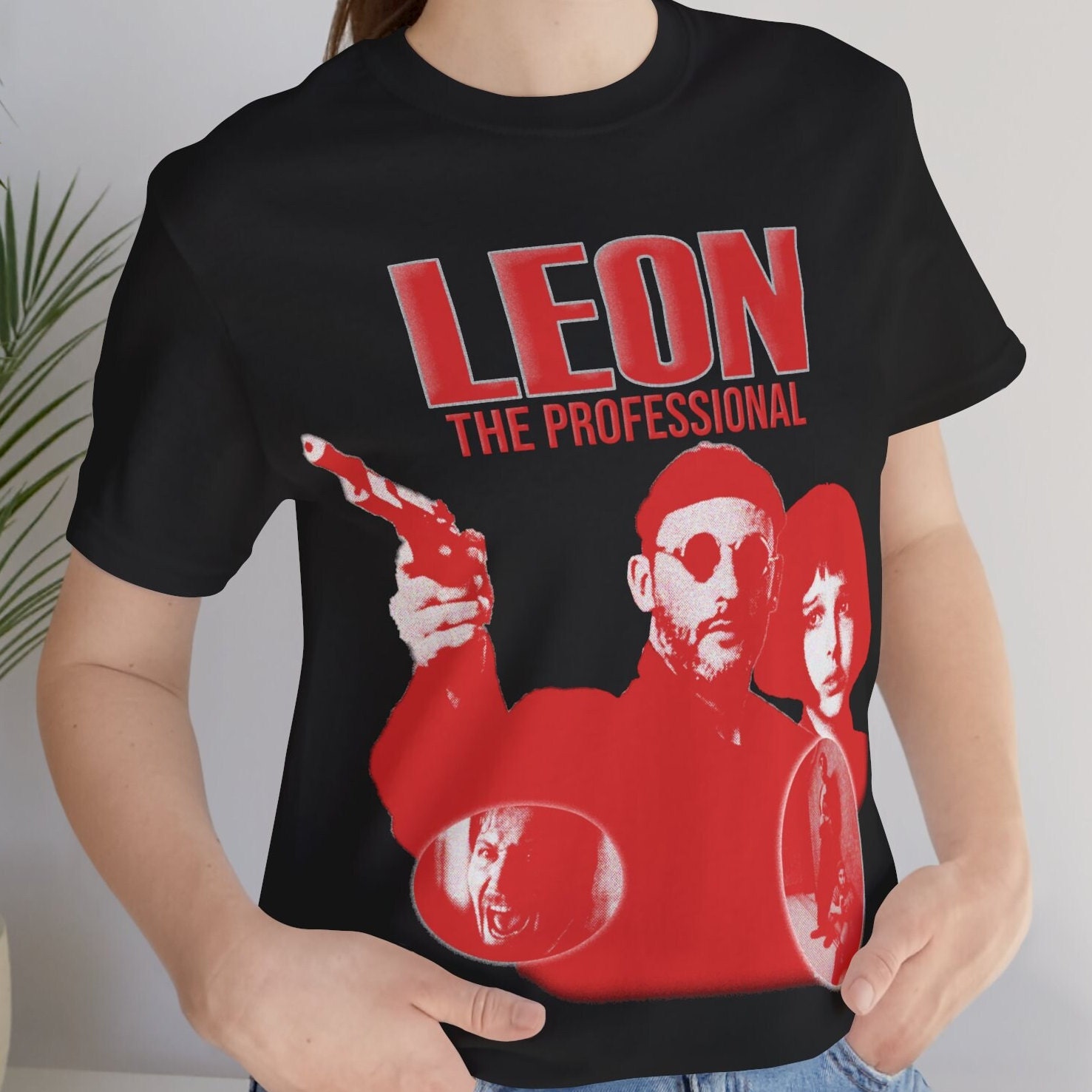Leon the Prof. T-shirt, 90s Action Movie Shirt, Y2k Aesthetic T 