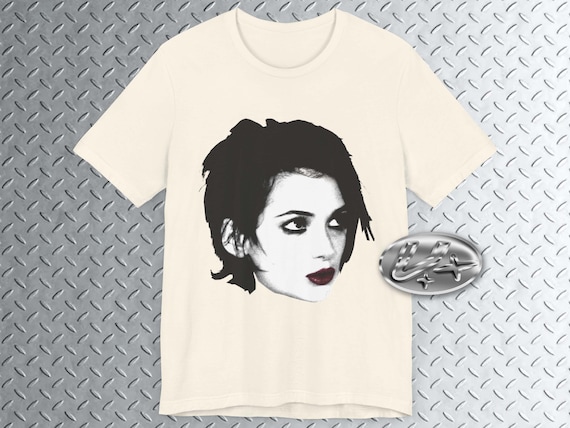 Y2k Goth Streetwear, Opium T-Shirt, Winona Graphic Shirt, Gothic Tee, BeetleJ. Film Tee, Y2k Graphic Shirt, Goth Art T-Shirt
