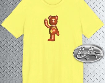 Aphex 3-D Bear T-Shirt, y2k, 2000s music, IDM Music, Experimental Dance Music Tee
