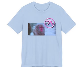 Snow Monkey T-Shirt, 2000s Band Tee, IDM Shirt Unisex 100% Cotton