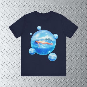 Frutiger Aero Paradise T-Shirt, Y2k Tee, 2000s Fashion, Frutiger Aero Shirt, Y2k Graphic image 9